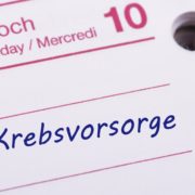 Krebsvorsorge Termin im Kalender Kopf-Hals-Tumoren