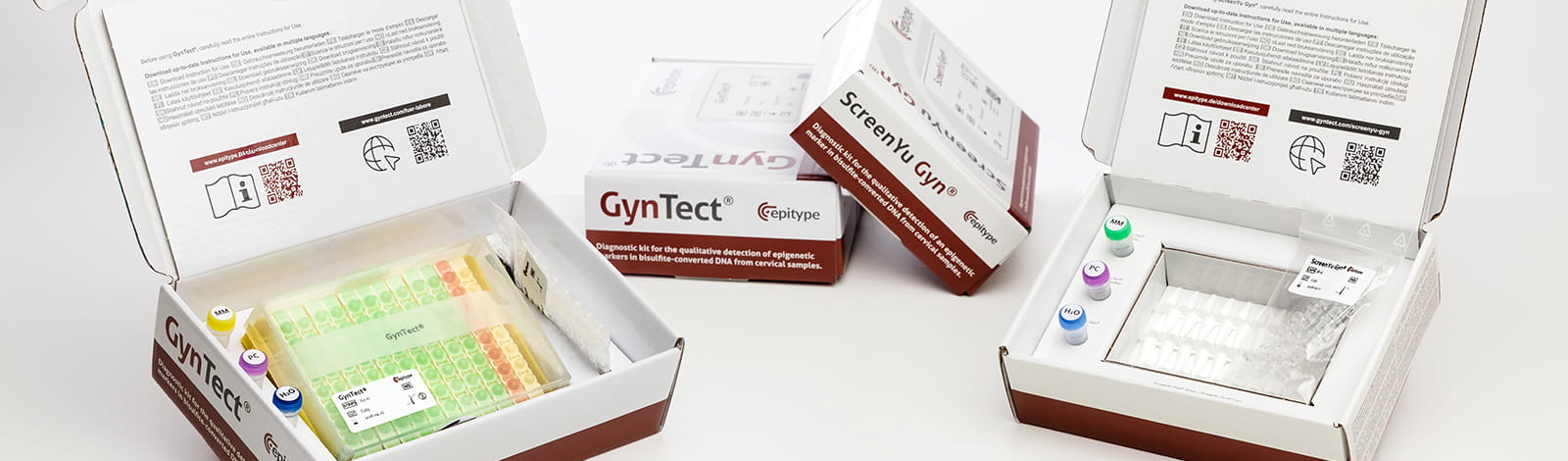 Produktfoto der Epitype-Produkte ScreenYuGyn und GynTect